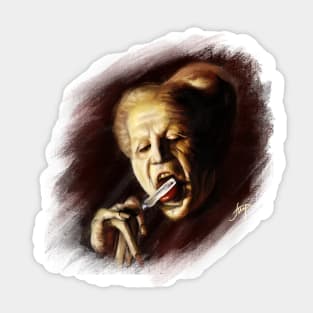 Dracula, Gary Oldman, Oil Painting Sticker